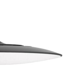 Netlighting Slim LED Pendant 46cm Round 50W LED 4000K 4300lm Black 3yrs Warranty - thumbnail 5
