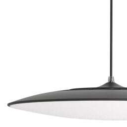 Netlighting Slim LED Pendant 46cm Round 50W LED 4000K 4300lm Black 3yrs Warranty - thumbnail 4