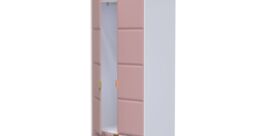 Ready Assembled 2 U Metro 2 Door 2 Drawer Wardrobe (Ready Assembled) in Dusty Pink - thumbnail 5