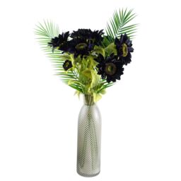Leaf Pack of 6 x 100cm Realistic Artificial Palm in Green - Size: 6 x 100 cm - thumbnail 3