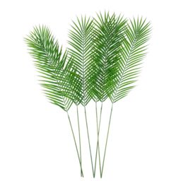 Leaf Pack of 6 x 100cm Realistic Artificial Palm in Green - Size: 6 x 100 cm - thumbnail 1