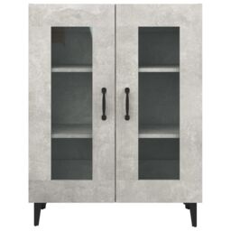 Berkfield Home Sideboard Concrete Grey 69.5x34x90 cm Engineered Wood - thumbnail 6