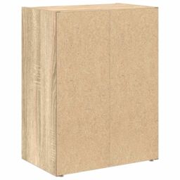 Berkfield Home Bookcase Sonoma Oak 40x24x52 cm Engineered Wood in Brown - Size: 40 x 24 x 52 cm - thumbnail 7
