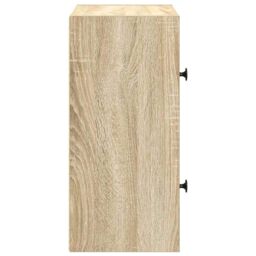 Berkfield Home Bookcase Sonoma Oak 40x24x52 cm Engineered Wood in Brown - Size: 40 x 24 x 52 cm - thumbnail 6
