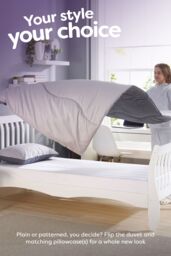 Slumberdown Coverless Comfort Printed Embossed Waffle 10.5 Tog Duvet - Size: Single - thumbnail 3