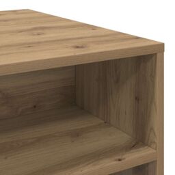 Berkfield Home Coffee Table Artisan oak 90 x 55 x 42.5 cm Engineered wood in Brown - thumbnail 8