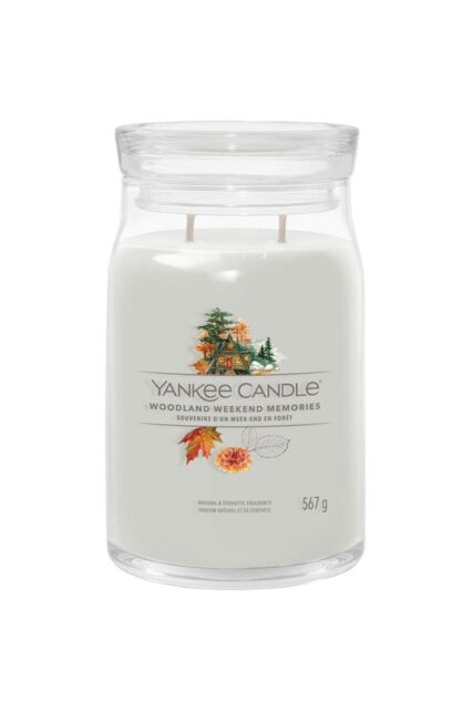 Yankee Candle Woodland Weekend Memories Signature Large Jar Candle - image 1