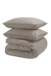 Soak&Sleep Mocha Stonewashed Cotton Bed Set in Natural - Size: King - thumbnail 5