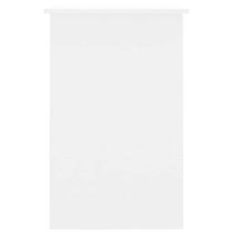 Berkfield Home Modern Desk White 100x50x76 cm Engineered Wood - Size: 100 x 50 x 76 cm - thumbnail 8