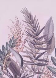 Superfresco Easy Flora & Fauna Purple Print To Order 3m x 2.8m Mural - thumbnail 2