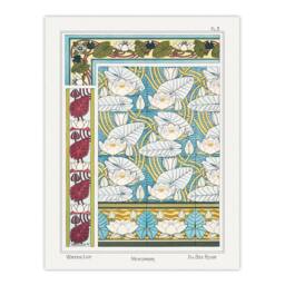 Artery8 Maurice Pillard Verneuil Framed Wall Art Print Water Lily Patterns - Size: A4 - thumbnail 3