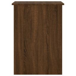 Berkfield Home Desk Brown Oak 100x55x75 cm Engineered Wood - Size: 100 x 55 x 75 cm - thumbnail 5