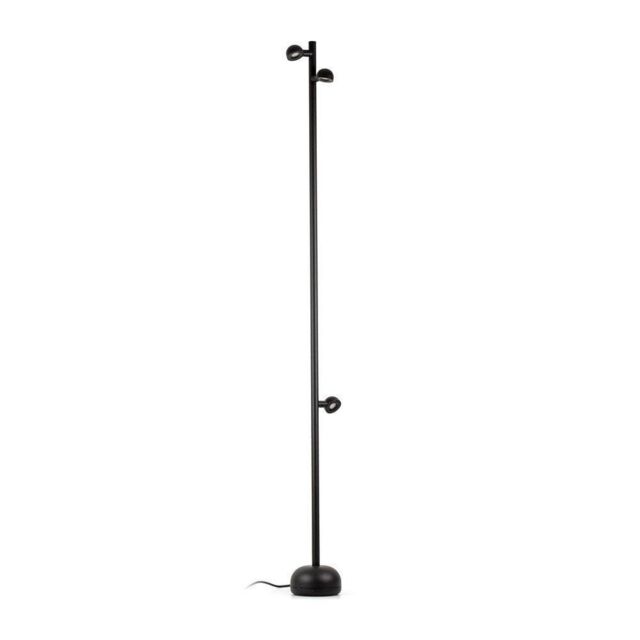 Netlighting Brot Integrated LED Bollards Outdoor Ground Light Black 2700K - image 1