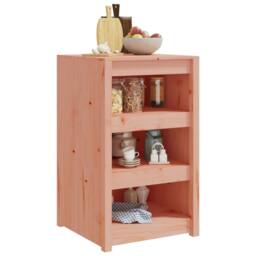 Berkfield Home Outdoor Kitchen Cabinet 55x55x92 cm Solid Wood Douglas in Light Tan - Size: 55 x 55 x 92 cm - thumbnail 3