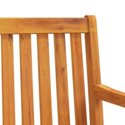 Berkfield Home Classic Garden Bench 180 cm Solid Acacia Wood in Brown - thumbnail 6