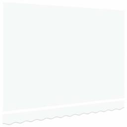 Berkfield Home Awning Replacement Fabric for 3.5x2.5 m Frame White - thumbnail 4