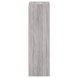 Berkfield Home TV Wall Cabinet Grey Sonoma 40.5x30x102 cm Engineered Wood - thumbnail 8