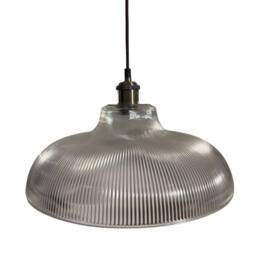 CGC Lighting Jacinta XL Clear Glass Ribbed Extra Large Lampshade - thumbnail 6
