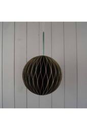 KDMD Hanging Handmade Green Circular Bauble Paper - Flat Packed - thumbnail 1