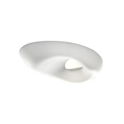 Netlighting Huevo Ceiling 6 Light E27 Outdoor IP44 Polished Chrome Opal White - thumbnail 1