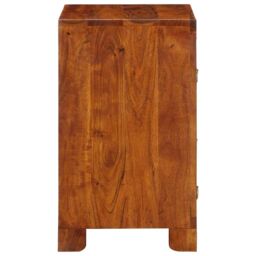 Berkfield Home Sideboard Multicolour 50x35x60 Solid Wood Acacia - thumbnail 6