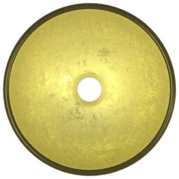 Berkfield Home Basin Tempered Glass 30x12 cm Gold - thumbnail 3
