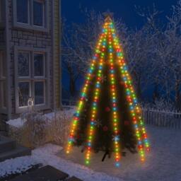 Berkfield Home Christmas Tree Net Lights with 400 LEDs Colourful 400 cm - thumbnail 2
