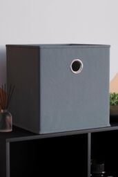 Home Discount Vida Designs Seville Storage Ottoman Velvet Fabric UKFR Furniture in Grey - thumbnail 1