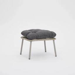 Home Detail Antigua Egg Chair with Footstool in Grey - thumbnail 6