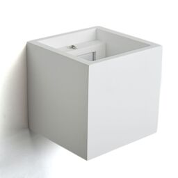 First Choice Lighting Set of 2 Minori - White G9 Plaster Wall Lights - thumbnail 2