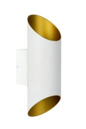Lucide 'QUIRIJN' Modern Dimmable Stylish Indoor Up Down Decor Wall Light 1xG9 in White - thumbnail 2