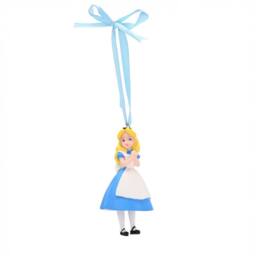Disney Alice & Cheshire Cat Set of 2 Hanging Decorations - thumbnail 3