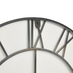 Hill Interiors Skeleton Wall Clock in Grey - thumbnail 2