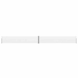 Berkfield Home Patio Retractable Side Awning 140x1200 cm Cream - thumbnail 1