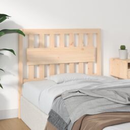 Berkfield Home Bed Headboard 105.5x4x100 cm Solid Wood Pine in Brown - thumbnail 4