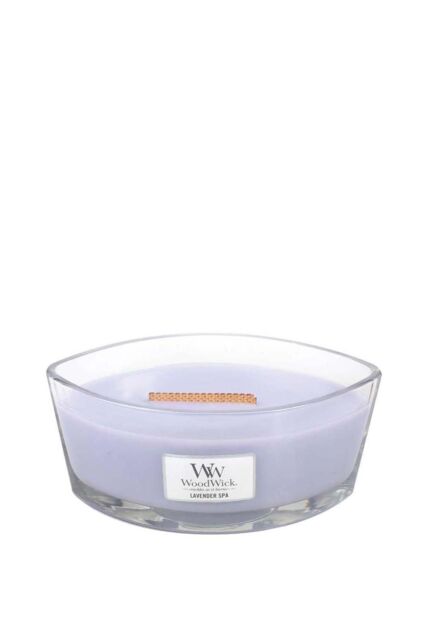 Woodwick Women's Lavender Spa Ellipse Candle in Purple - image 1