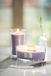 Woodwick Women's Lavender Spa Ellipse Candle in Purple - thumbnail 2