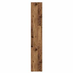 Berkfield Home Classic Bathroom Cabinet Old Wood 30x30x183.5 cm Engineered Wood in Brown - thumbnail 6