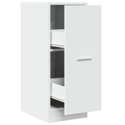 Berkfield Home Apothecary Cabinet White 30x41x77.5 cm Engineered Wood - thumbnail 2