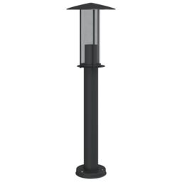 Berkfield Home Outdoor Floor Lamps 3pcs Black 60 cm Stainless Steel - thumbnail 5