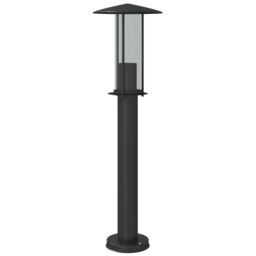 Berkfield Home Outdoor Floor Lamps 3pcs Black 60 cm Stainless Steel - thumbnail 6