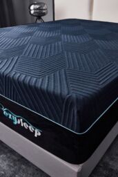 Ezysleep 30cm Memory Foam Support Mattress - 5 Year Warranty in Blue - Size: King