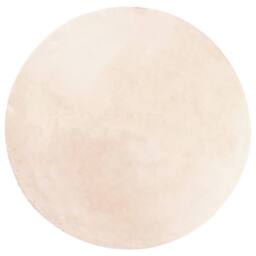 Berkfield Home Rug HUARTE Short Pile Soft & Washable Beige √ò 120 cm - Size: Medium - thumbnail 1