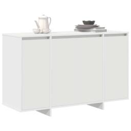 Berkfield Home White Sideboard White Engineered Wood 120 x 41 x 75 cm - thumbnail 3