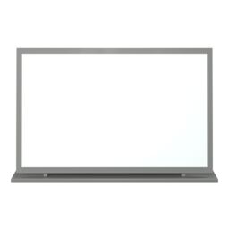 Ready Assembled 2 U Memphis Large Mirror (Ready Assembled) in Grey - thumbnail 2