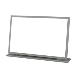Ready Assembled 2 U Memphis Large Mirror (Ready Assembled) in Grey - thumbnail 4