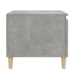 Berkfield Home Decorative Coffee Table Concrete Grey 100x50x45 cm Engineered Wood - Size: 100 x 50 x 45 cm - thumbnail 7