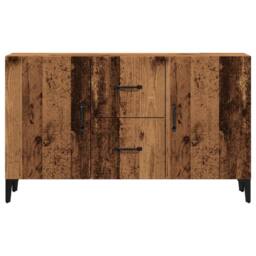 Berkfield Home Sideboard Old Wood 100x36x60 cm Engineered Wood in Brown - Size: 100 x 36 x 60 cm - thumbnail 5