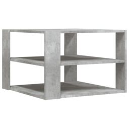 Berkfield Home Coffee Table Concrete Grey 59.5x59.5x40 cm Engineered Wood - thumbnail 2