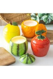 KDMD Orange Shaped Candle Jar - thumbnail 5